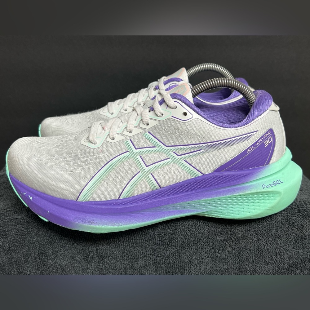 Asics Women's Athletic Shoes - Gray, Purple, Mint